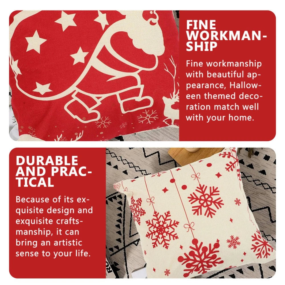 4pcs Couch Pillows Bedroom Throw Pillow Cover Outdoor Cushion Covers