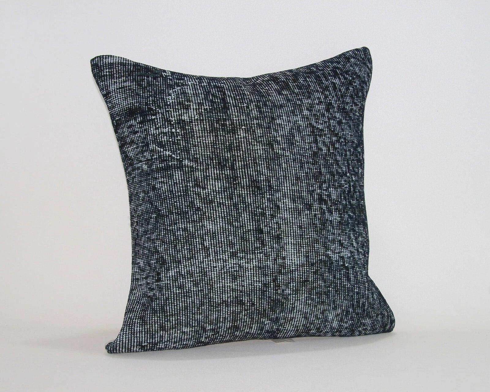 24x24" Vintage Indian Cushion Cover Throw Indian Jute Handmade Kilim Pillow