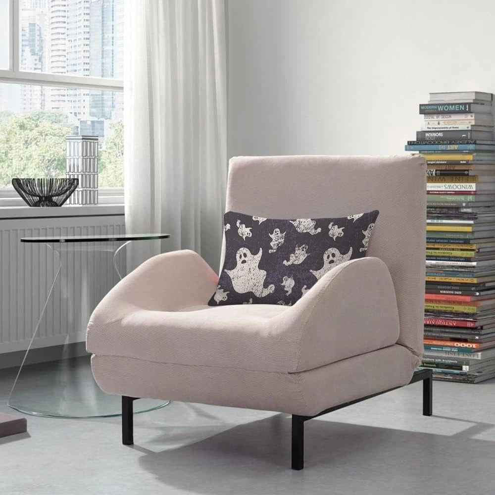 AOYEGO Ghost Throw Pillow Cover 12x20 Inch 12" x 20" (Pack of 1), Multi-bb13