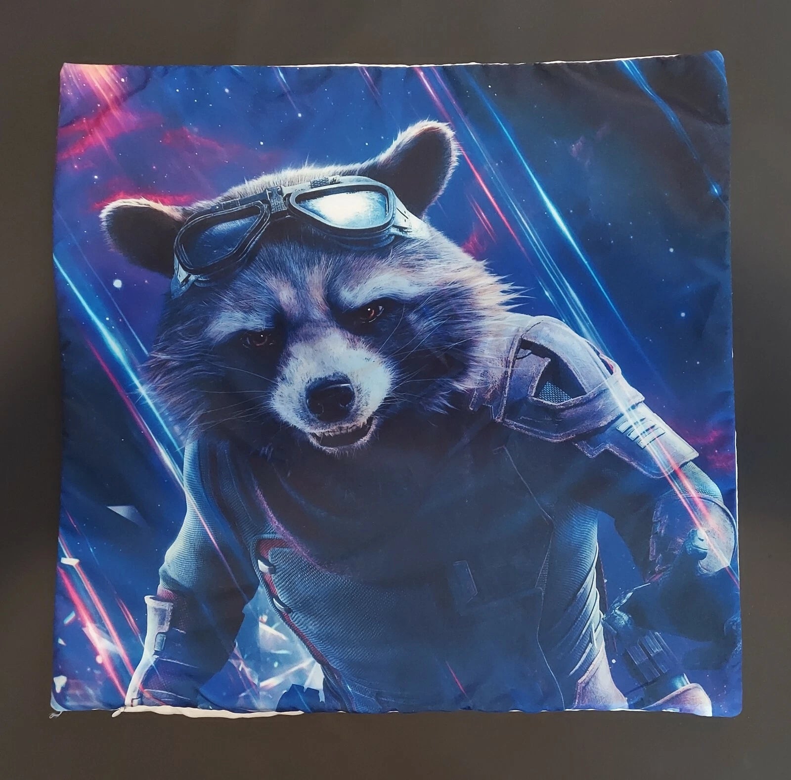 Avengers Rocket Raccoon 18 Inch Living Room Sofa Cushion Cover Pillowcase