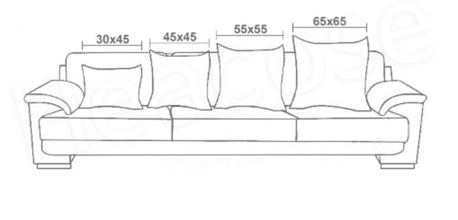 1x 45x45cm Sofa Cushion Cover Pillow Case Christmas Xmas Snow Kids Sledge UK