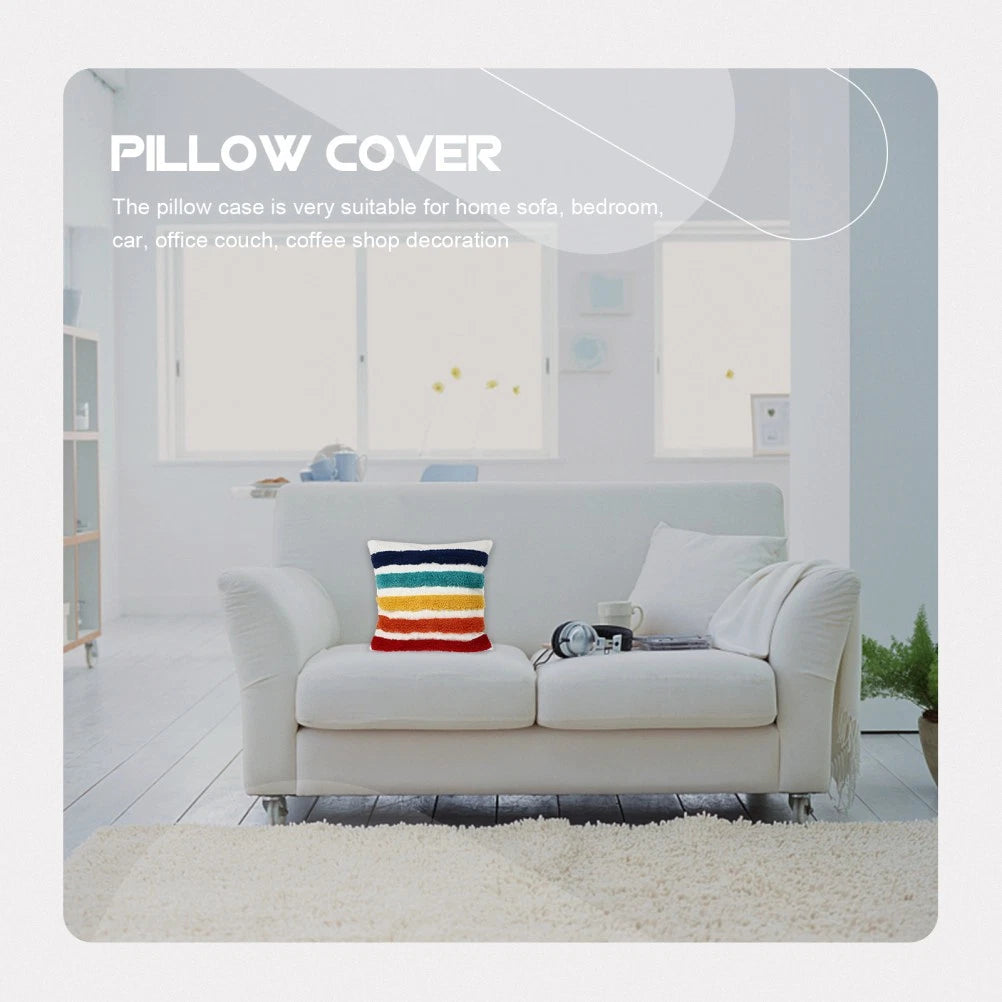 Rainbow Decorative Pillow Throw Cushion Cover Couch Covers Pillows