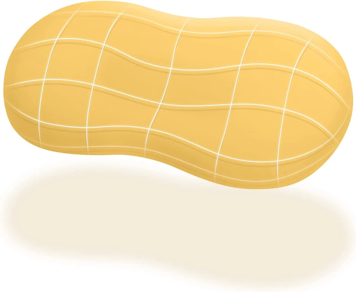 Memory Foam Pillows, Cute Throw Pillows for Couch, Ergonomic Decorative   (King)