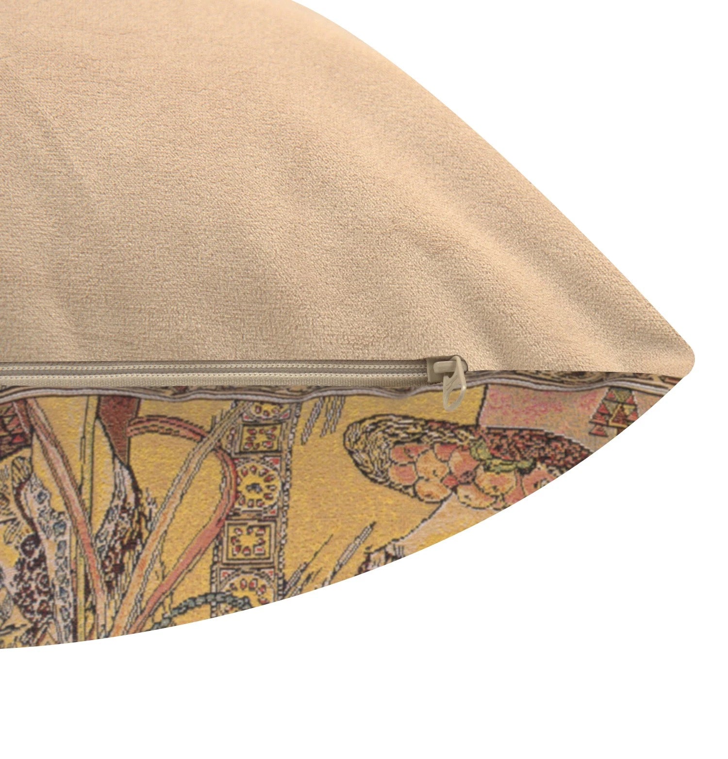 Alphonse Mucha Autumn European Cushion Cover Belgian Home Decor Pillow 18x18 in