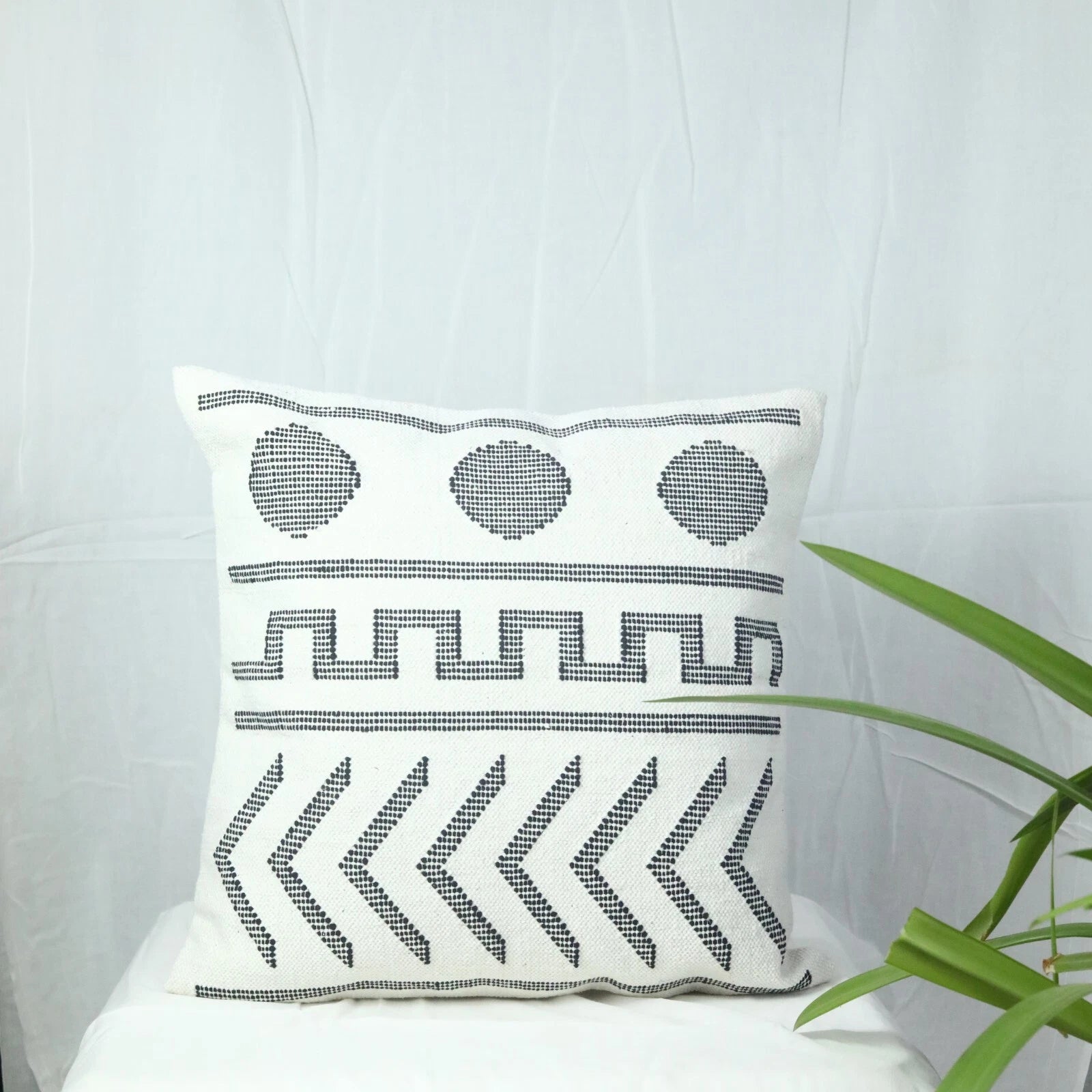 Geometric pattern sabra kilim cushion cover authentic outdoor decor pillow cover