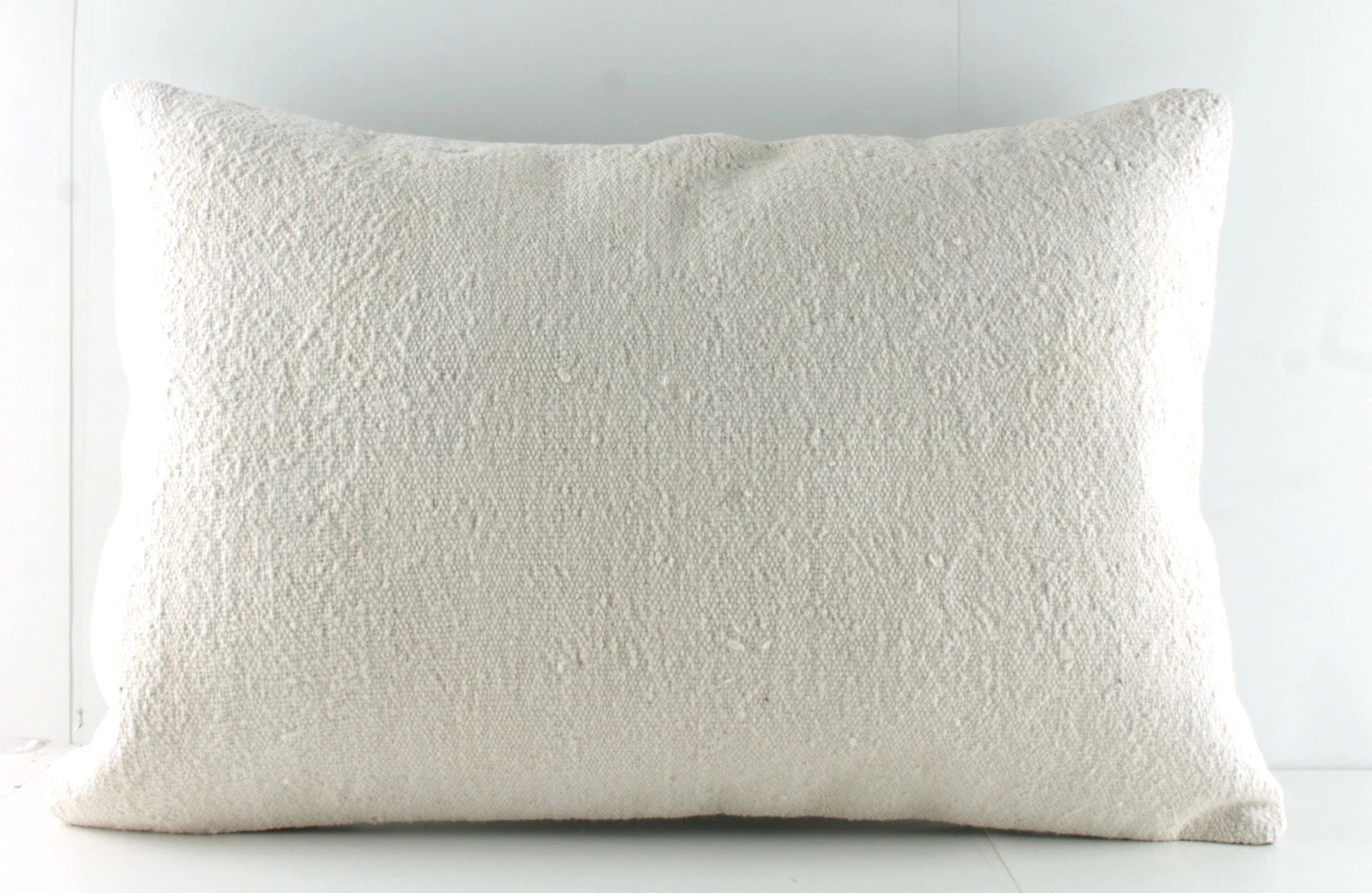 Decorative Handmade Cotton Kilim Lumbar Pillow Cover 16x24 Kilim Sofa Cushion