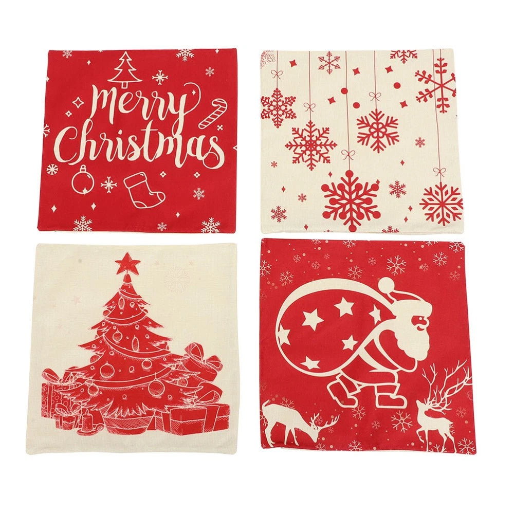 4pcs Couch Pillows Bedroom Throw Pillow Cover Outdoor Cushion Covers
