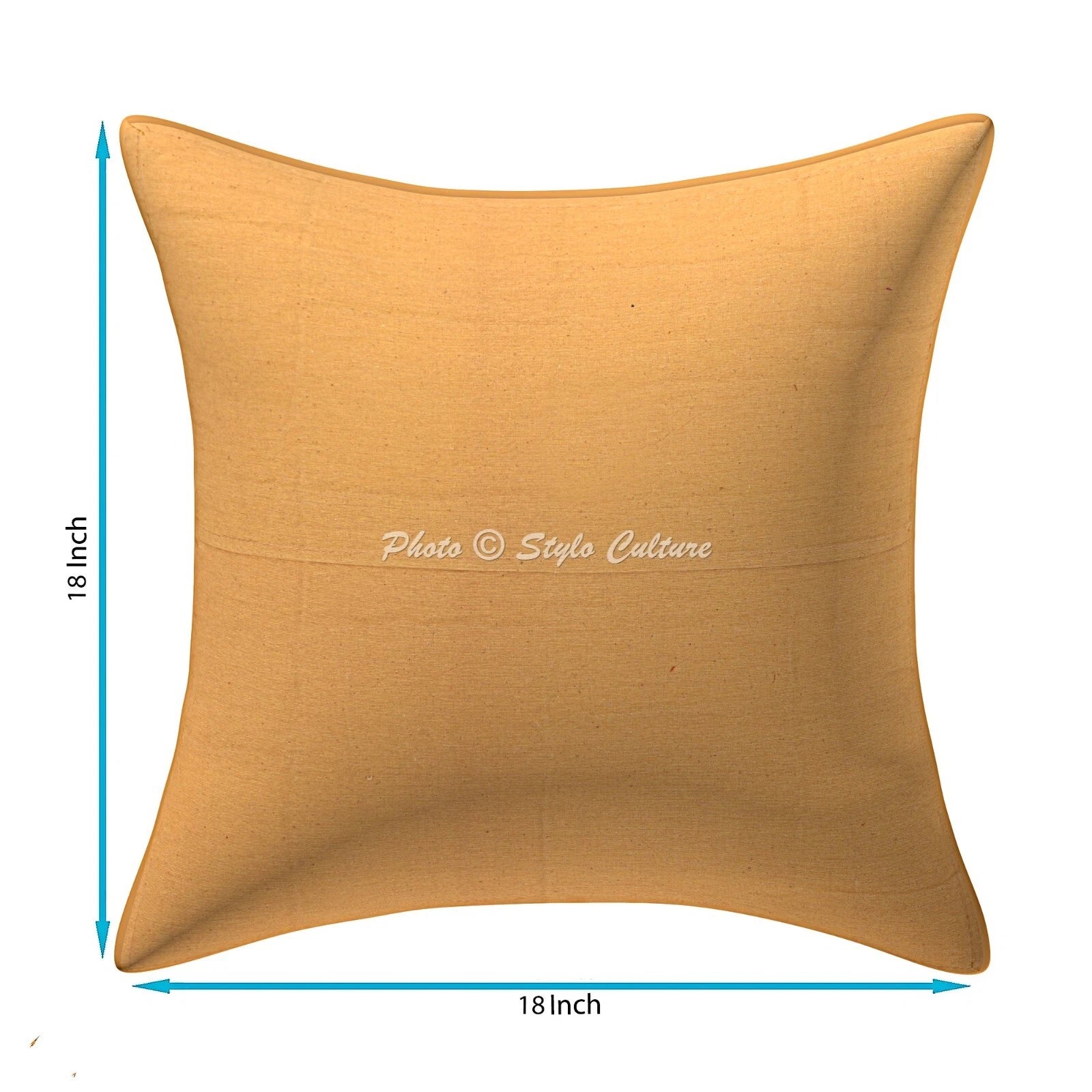 Brown Cushion Cover Vintage Gypsy Handmade Boho Tribal Ethnic Hippie Pillow