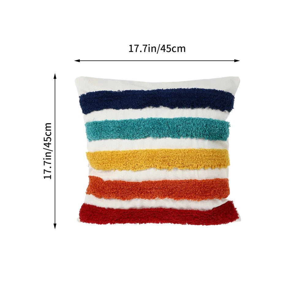 Rainbow Decorative Pillow Throw Cushion Cover Couch Covers Pillows