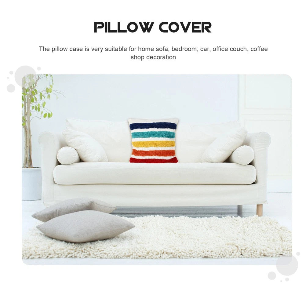 Rainbow Decorative Pillow Throw Cushion Cover Couch Covers Pillows