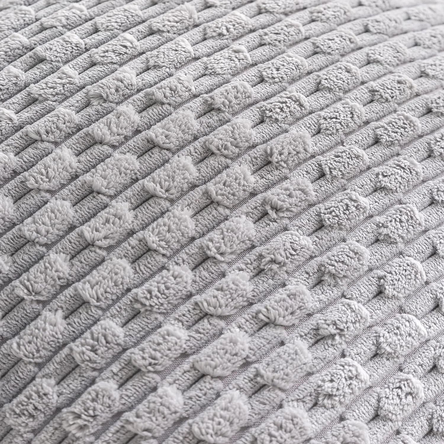 Set of 4 Neutral Decorative Throw Pillow 18" x (Pack 4),