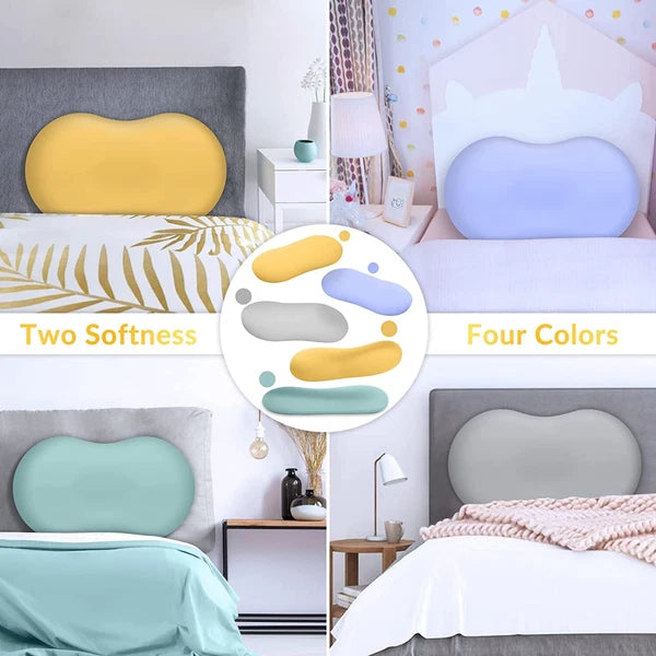 Memory Foam Pillows, Cute Throw Pillows for Couch, Ergonomic Decorative   (King)