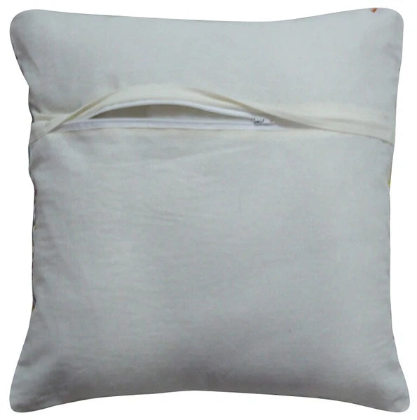 Pillow Cover Indian Handcrafted Paisley Decor Car Sofa Cushion Case 16 x 16 in