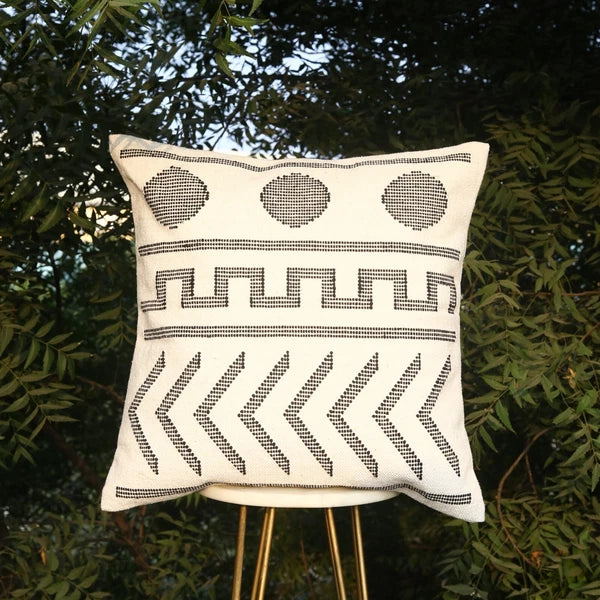 Geometric pattern sabra kilim cushion cover authentic outdoor decor pillow cover