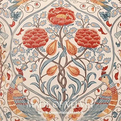 Designer Vintage Throw Pillow Covers 18" x 18" (Pack of 1) Moritz-b-18"x18"