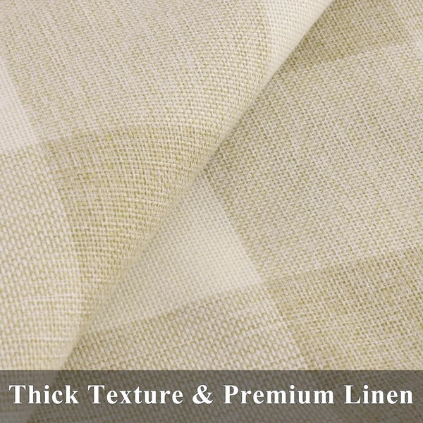 Buffalo Plaid Check Fall Throw Pillow Covers 18x18 Set of 2, Outdoor Decorati...