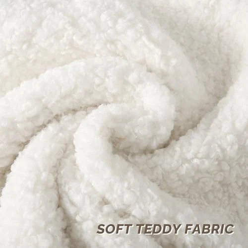 Throw Pillow Covers 22x22 Inch Set of 22" x 22" (Pack of 2) Cream White