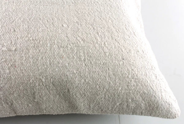 Decorative Handmade Cotton Kilim Lumbar Pillow Cover 16x24 Kilim Sofa Cushion