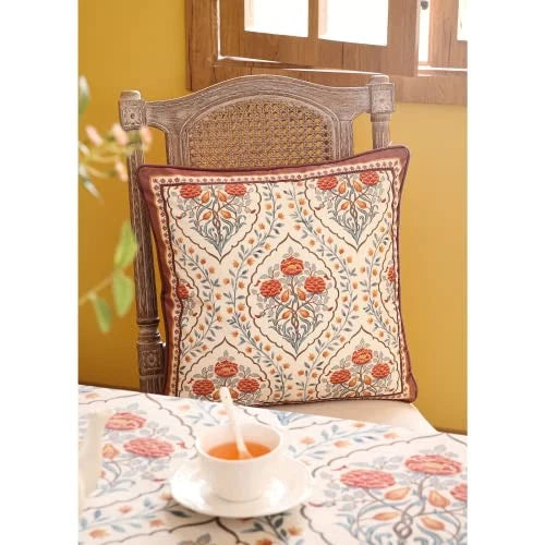 Designer Vintage Throw Pillow Covers 18" x 18" (Pack of 1) Moritz-b-18"x18"