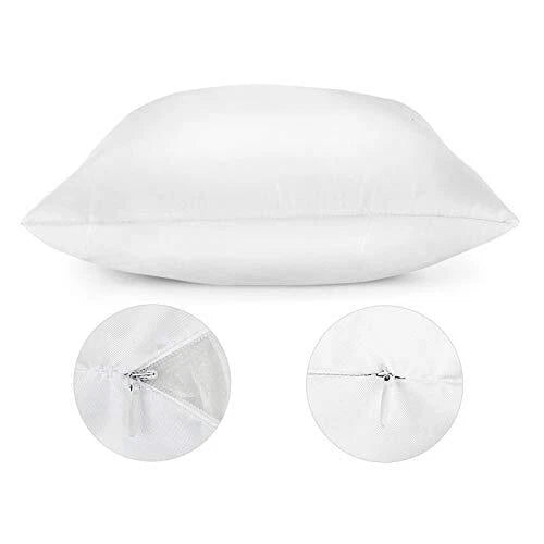 Boho Throw Pillow Cover Queen Size Set of 2,Moroccan Vintage Bohemian Grey