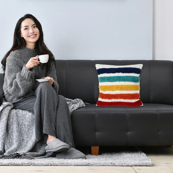 Rainbow Decorative Pillow Throw Cushion Cover Couch Covers Pillows