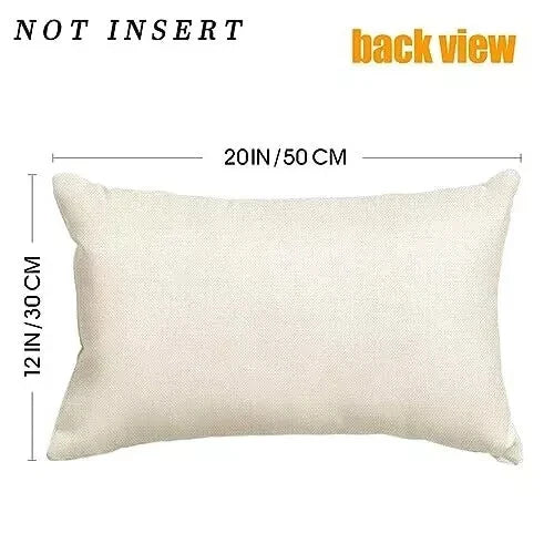 Lumbar Pillows Decorative Throw Pillows 12x20small Teal Blue Leaf Pattern Pillow