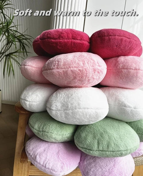 Pink Flower Pillow,Flower Shaped Throw Pillow 19.6In Daisy Pillow Cute Flower...