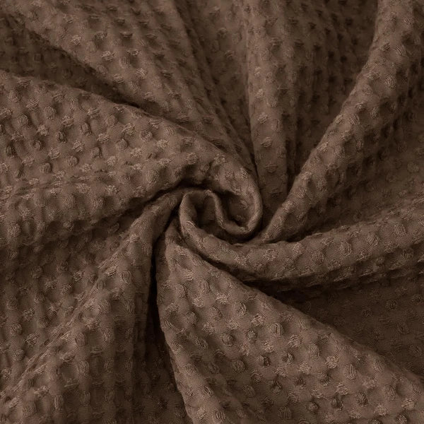 PHF Ultra Soft Waffle Weave Euro Shams Pillow Covers 26" x 26" 2 Pack, No Fil...