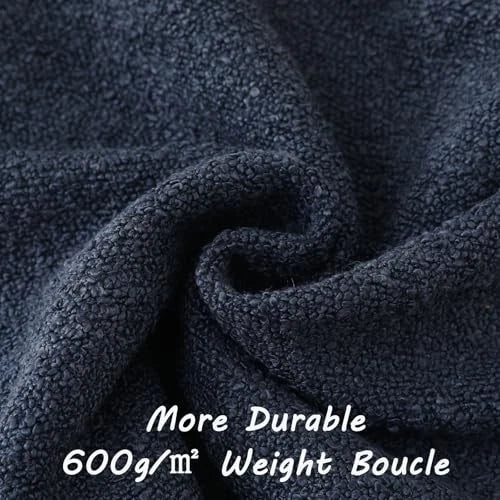 Pack of 2 Decorative Throw Pillow Covers 12x20 20" x 12" (Pack of 2) Navy Blue