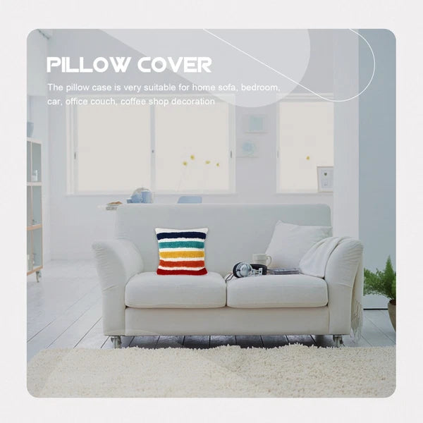 Rainbow Decorative Pillow Throw Cushion Cover Couch Covers Pillows