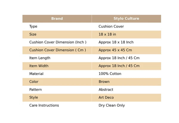 Brown Cushion Cover Vintage Gypsy Handmade Boho Tribal Ethnic Hippie Pillow