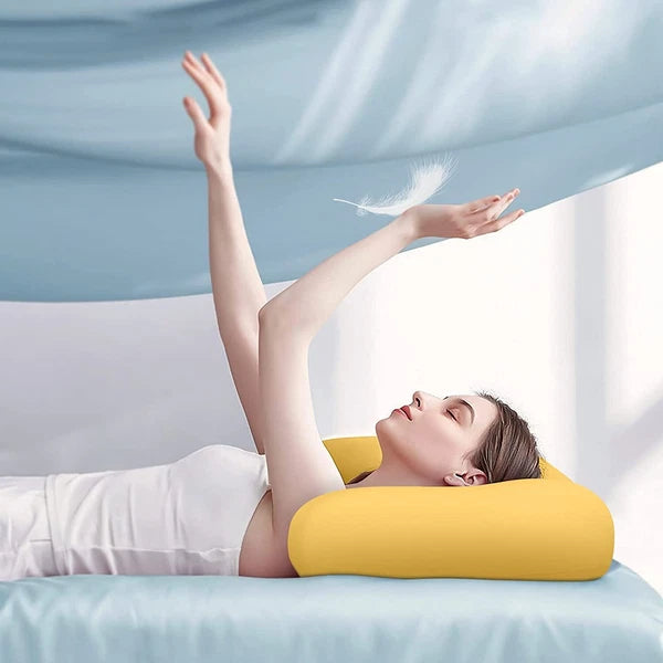 Memory Foam Pillows, Cute Throw Pillows for Couch, Ergonomic Decorative   (King)