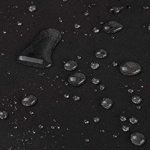 Pack of 2 Outdoor Waterproof Solid Throw 20" x 12" (Pack of 2) Black