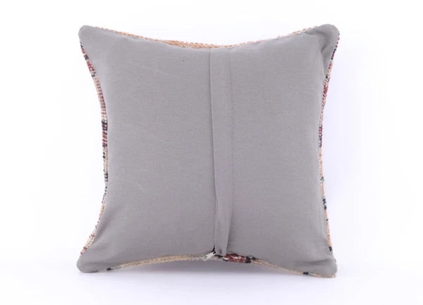 16"x16" 40x40 Hand Knotted Turkish Anatolian Vintage Pillow Cover Cushion