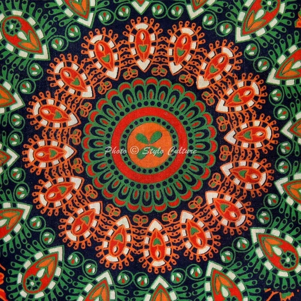 Mandala Cushion Cover Boho Sofa Cover Ethnic Decorative Bohemian Home Decor