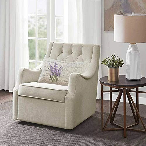 Throw Pillow Cover Vintage Flowers Lavender 30" x 20" (Pack of 1) Multi-a79