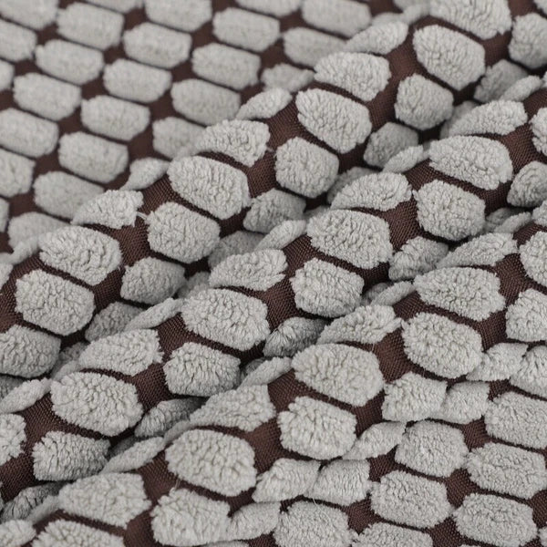 Contemporary Decorative Pillowcase W/ Invisible Zipper Textured Polyester Square