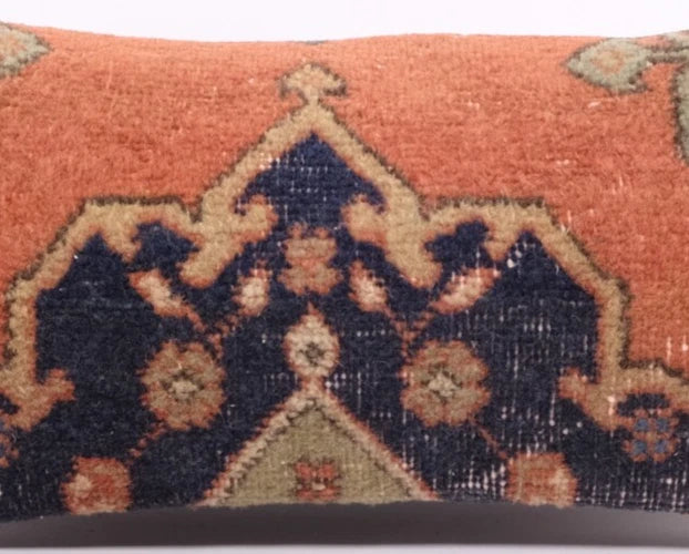 12x24" Vintage Indian Cushion Cover Throw Indian Jute Handmade Kilim Pillow