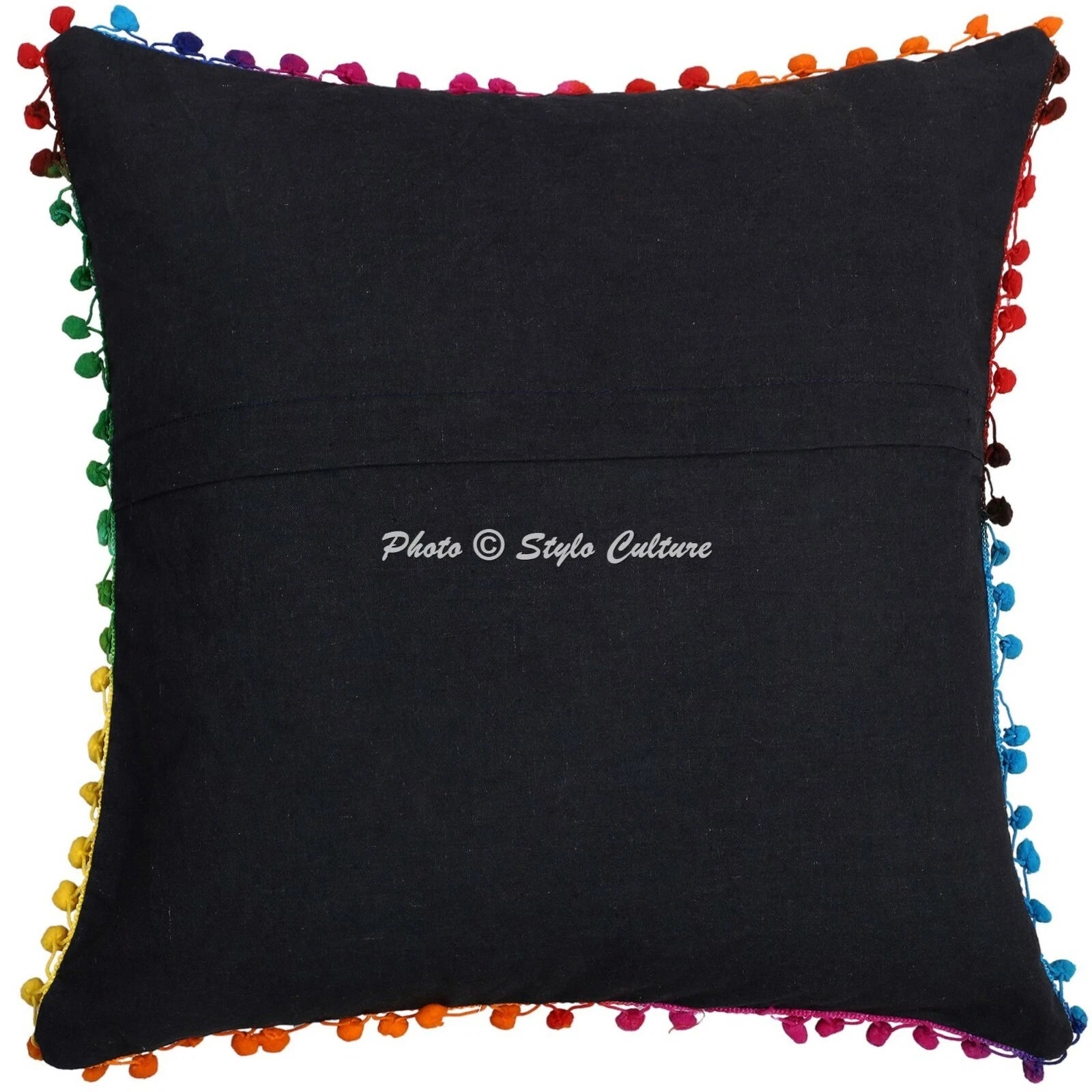 Suzani Cushion Cover Embroidered Sofa Cover Decorative Bohemian Home Decor