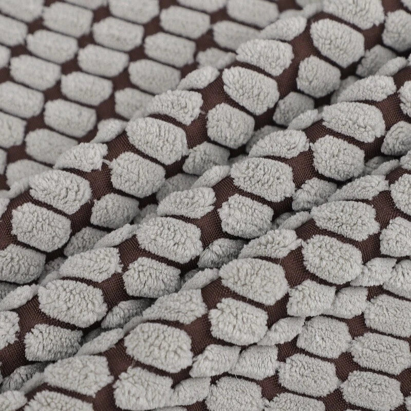Contemporary Decorative Pillowcase W/ Invisible Zipper Textured Polyester Square