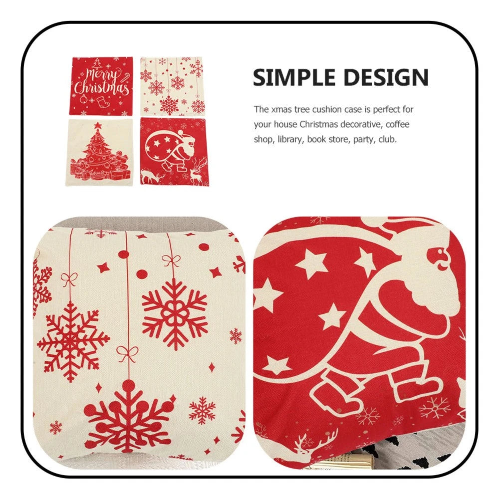 4pcs Couch Pillows Bedroom Throw Pillow Cover Outdoor Cushion Covers