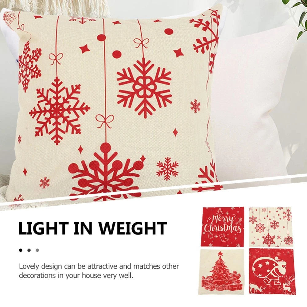4pcs Couch Pillows Bedroom Throw Pillow Cover Outdoor Cushion Covers