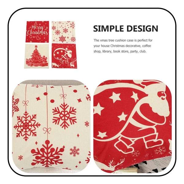 4pcs Couch Pillows Bedroom Throw Pillow Cover Outdoor Cushion Covers