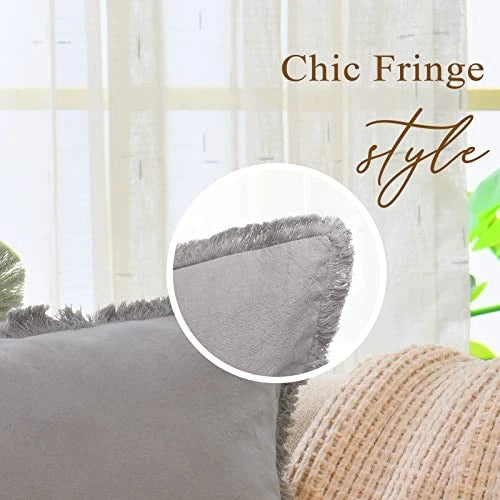 Pillow Covers 26x26 Set of 2 Throw Pillow Covers 26" x 26" (Pack of 2) Cream