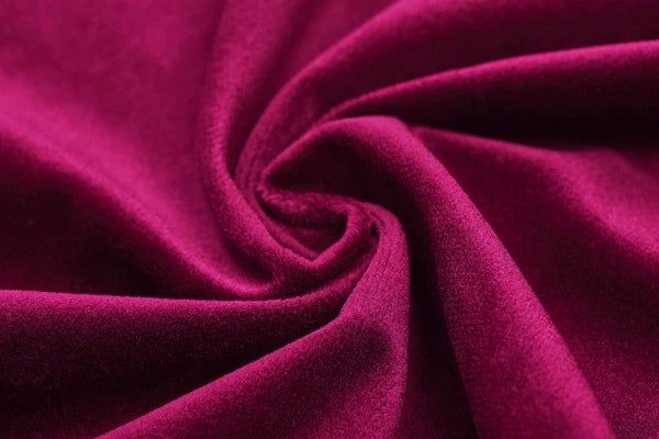 Set of 2 Velvet Throw Pillow Covers Decorative Pillow Cases 18"x18" Rose Red